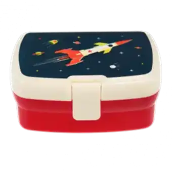 Space Age Lunch Box With Tray