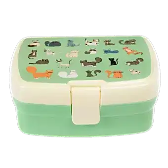 Nine Lives Lunch Box With Tray
