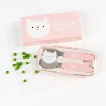 Cookie The Cat Cutlery Set