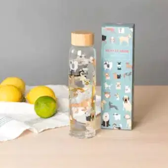 Best In Show Glass Water Bottle