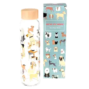 Best In Show Glass Water Bottle