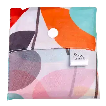 Vintage Ivy Recycled Foldaway Shopper Bag