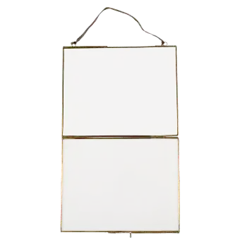 Landscape Hanging Brass Frame 25x20cm