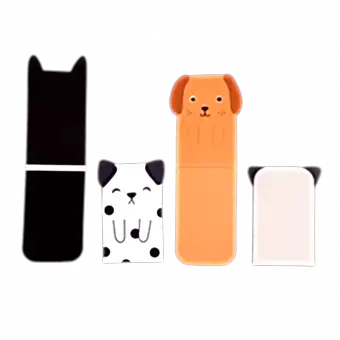 Magnetic Dog Bookmarks (set Of 4)