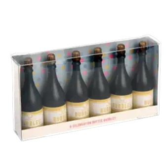 Celebration Bottle Bubbles (set Of 6)