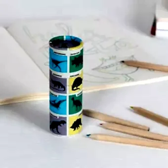 Prehistoric Land Colouring Pencils (set Of 12)