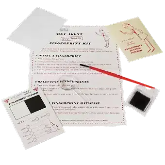 Secret Agent Fingerprint Kit