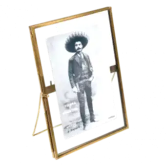 Standing Brass Frame 18x13cm