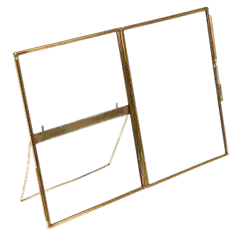 Standing Brass Frame 18x13cm