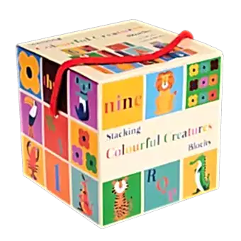 Colourful Creatures Stacking Blocks