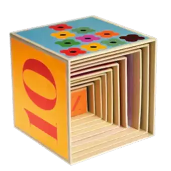 Colourful Creatures Stacking Blocks