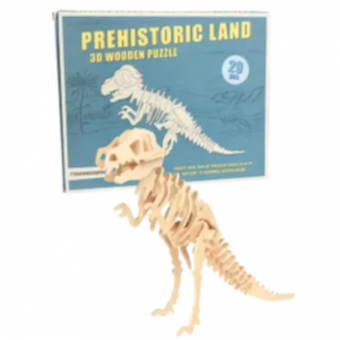 Tyrannosaurus 3d Wooden Puzzle