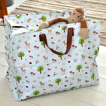 Woodland Animals Design Jumbo Storage Bag
