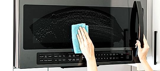 microwave wiping is undergoing microwave wiping is undergoing